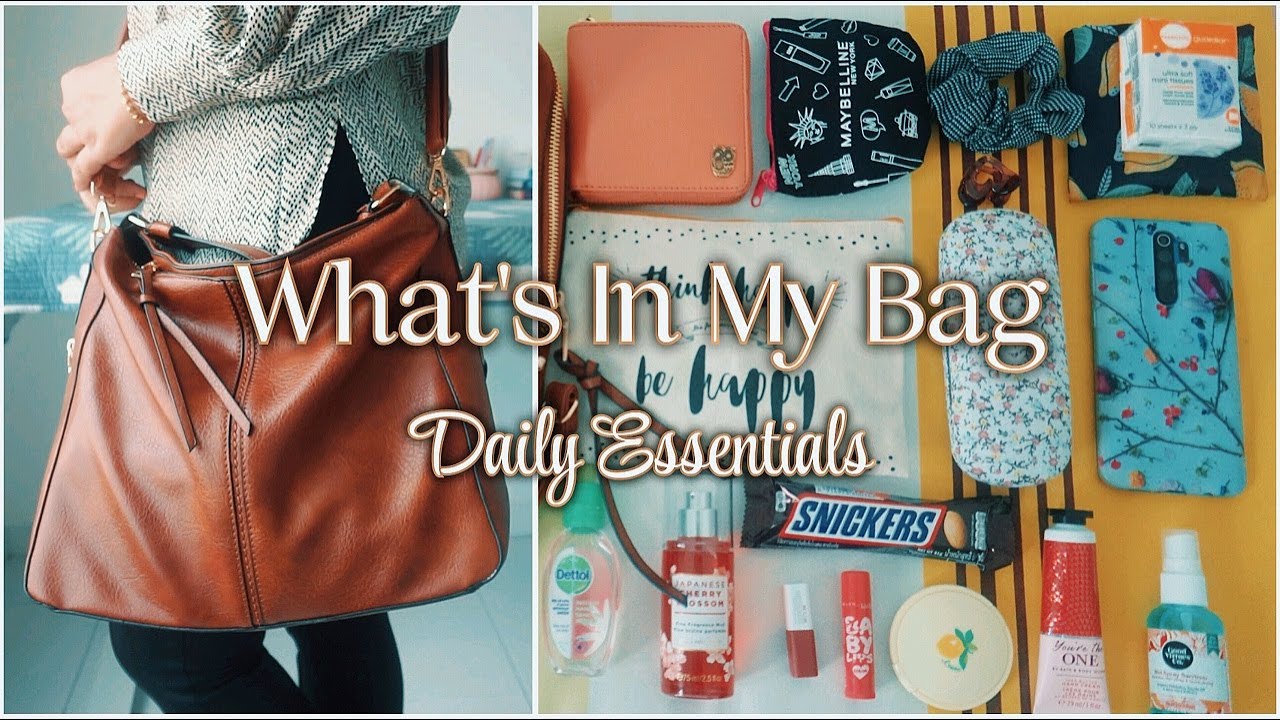 What's In My Bag 2022 👜 | Daily Essentials - YouTube