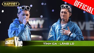 Hit maker Lăng LD rap Tình ca cực lụi tim khiến 4 HLV nghe xong thi nhau chọn| RAP VIỆT [Live Stage]