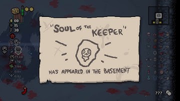 How to Unlock Soul of The Keeper (The Binding of Isaac Repentance)