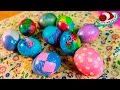 Как красить яйца на пасху 🌞 3 оригинальных способа покраски пасхальных яиц 🌴 POLI NA PALME
