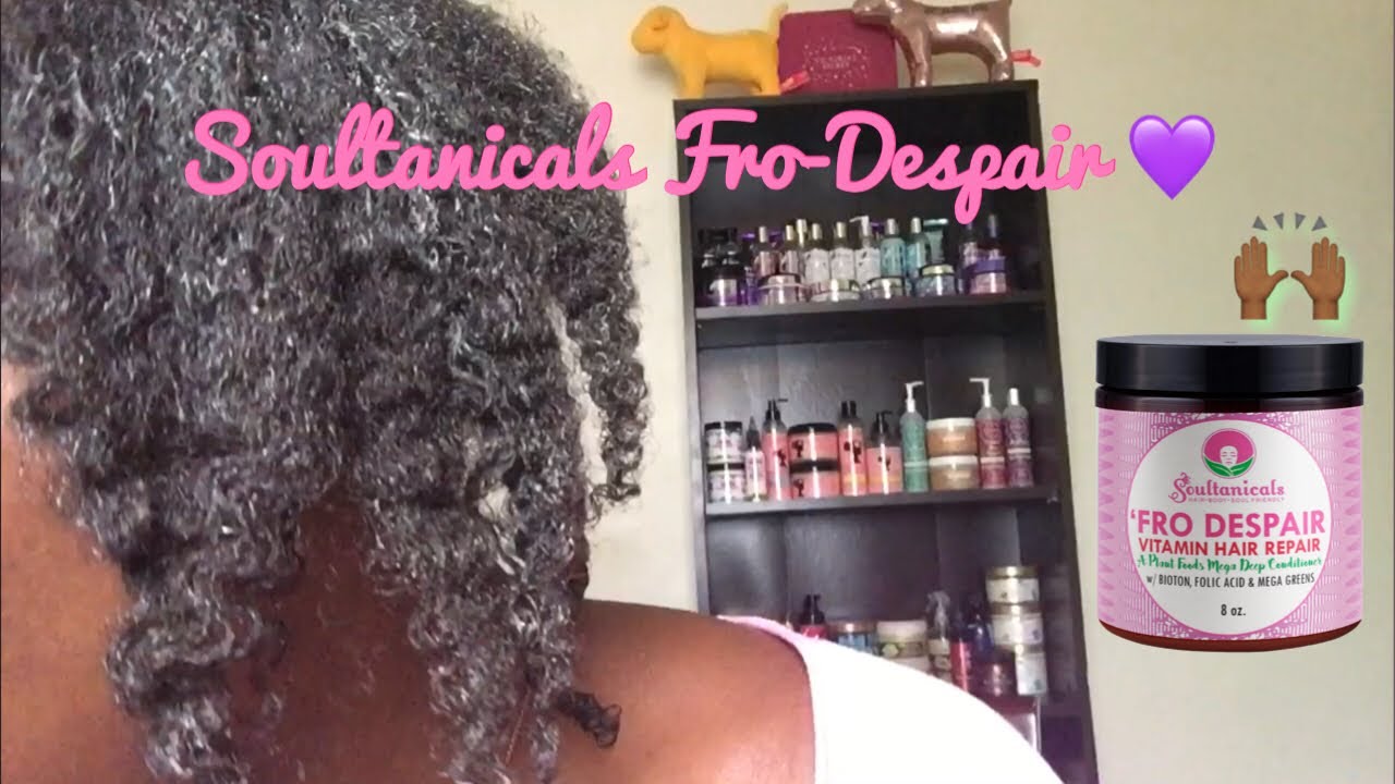 I Left a Deep Conditioner on for 12 Hours! Soultanicals Fro Despair Review + Demo