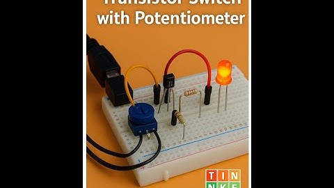 6 Basic Tinkercad Circuits Using NPN Transistor and Switch for a LED