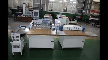 PKA-800 semi automatic case making machine/hardcover making machine/case maker