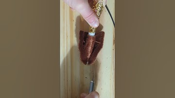 Brown thread cutting #asmrcommunity #asmr #threadcutting #oddlysatisfying #satisfying