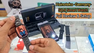 Hainoteko SQ-9 Smart Watch Unboxing | Specification | Connection Guide