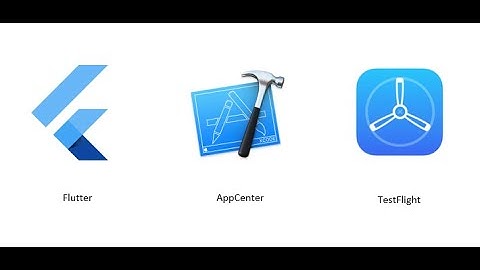 Flutter app uploading on apple store TestFlights