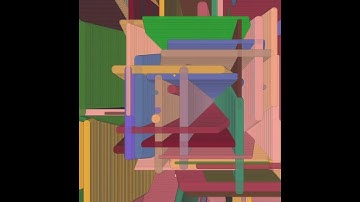 Stripes 2 (Processing Animation 2023 11 20) #processing #ambient