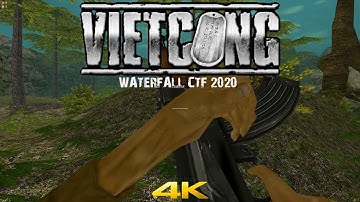 Vietcong Multiplayer 2020 Waterfall Capture The Flag Gameplay 4K