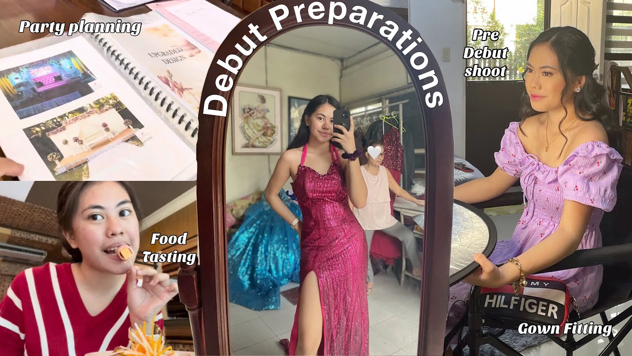DEBUT PREPARATIONS | Gown fitting, food tasting, party planning | Sophia Beatriz