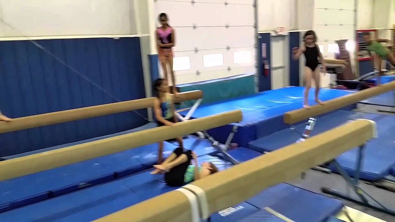 Wacky Beam Game (Gymnastics/Fitness/Kids) YouTube