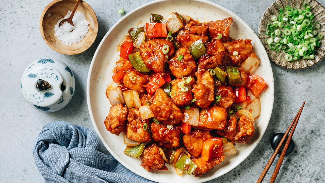 Air Fryer Sweet And Sour Chicken