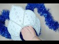 Как сделать корону-кокошник за несколько минут/How to make a crown in a few minutes/DIY