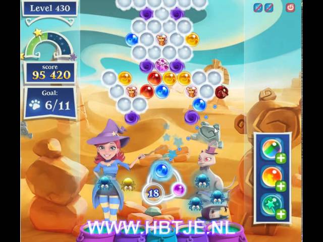 Bubble Witch Saga 2 Level 430 