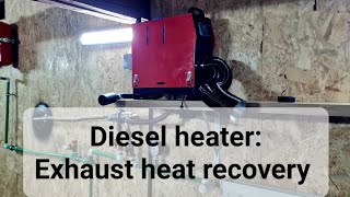 Chinese Diesel Heater, heat recovery attempts