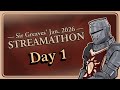 【Streamathon ⟡ Day 1】I'm incredibly nervous, but let's go! (Dark Souls 3, Aqua Kitty, Terraria!)