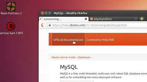 UBUNTU 12.10 - INSTALL MYSQL SERVER & PHPMYADMIN with JUST 2 COMMANDS