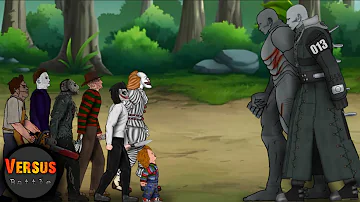 Tyrant-013 vs Jason, Jeff, Freddie, Michael, LeatherFace, Chuky, Pennywise "Animation"