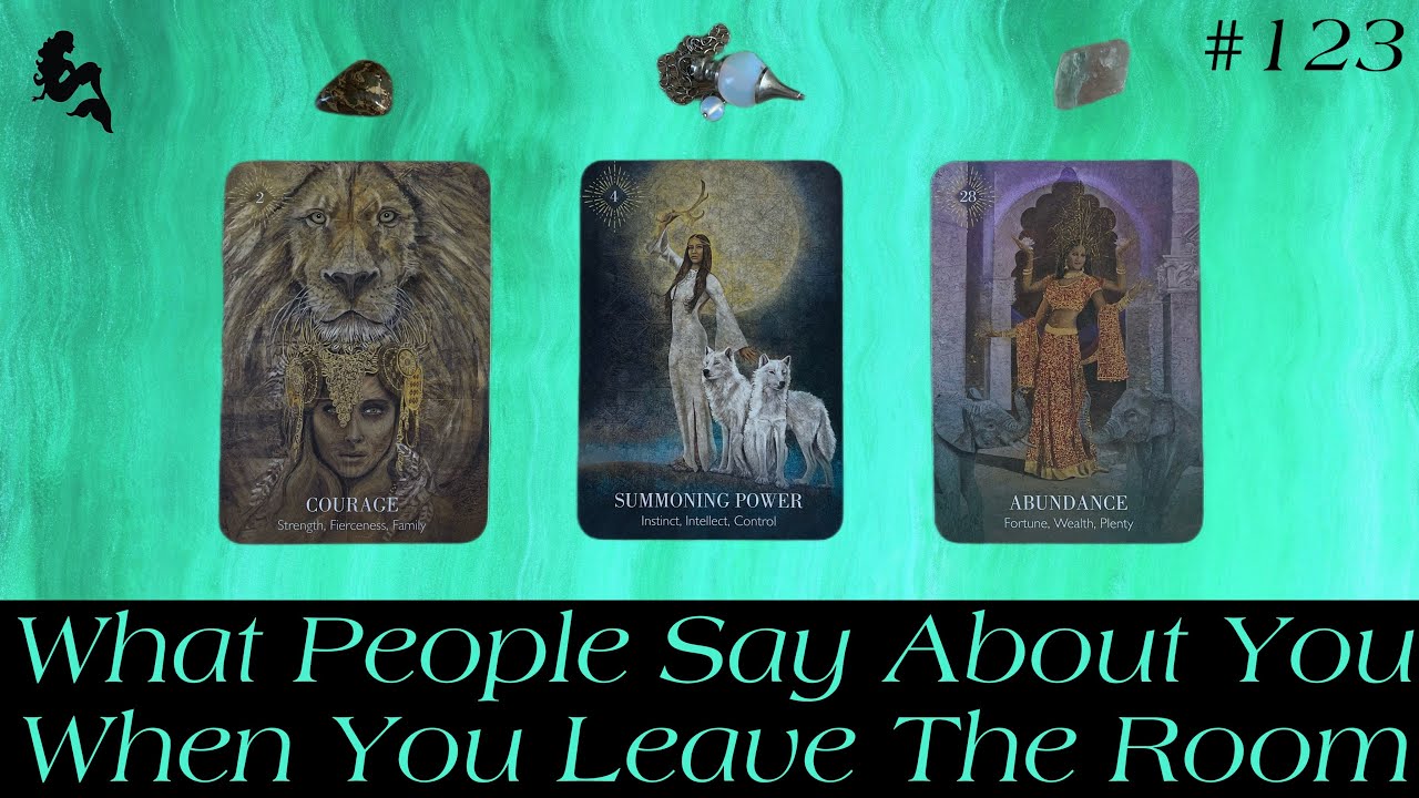 What People Say About You When You Leave The Room 👀💬☕️😮‍💨💅🏼 || Pick a Card Reading