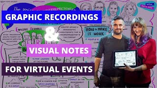 Virtual Events - Graphic Recording & Visual Note Taking