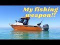 Barcrusher 730ht run through my ultimate fishing machine