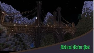 Minecraft-Medieval Borderpost Timelapse.