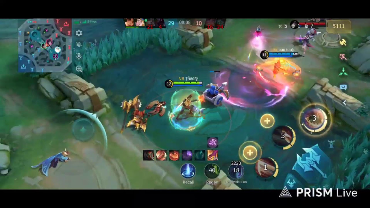 Live streaming of Theory