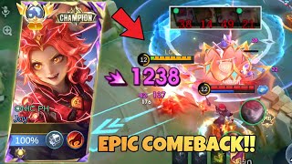 Download Lagu EPIC COMEBACK!! How I Carried My Team After Losing Early Game | Joy MLBB MP3
