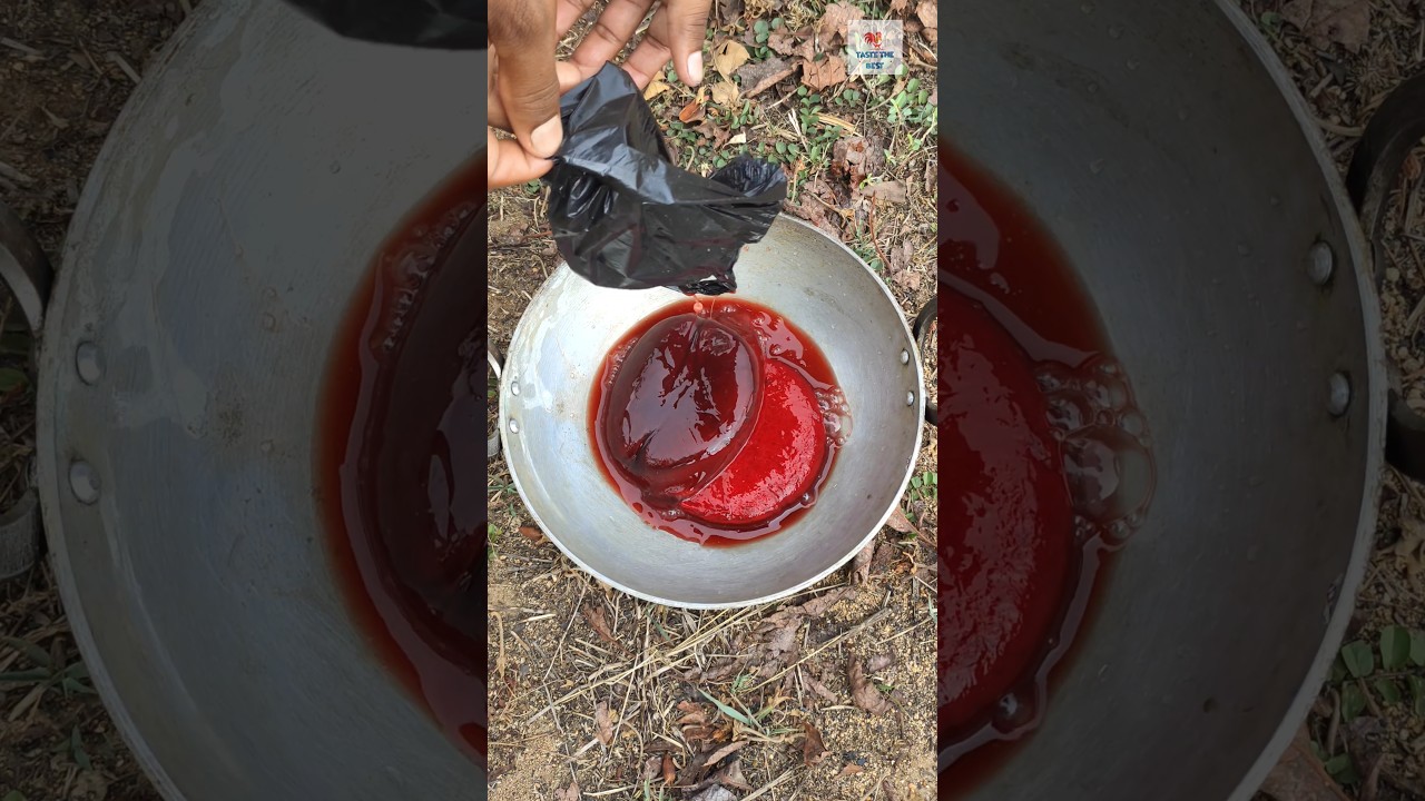 mutton blood recipe 