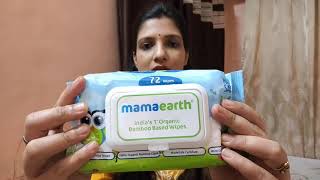 Mamaearth Baby Wipes review | Bamboo based wipes for babies| Best wipes for babies