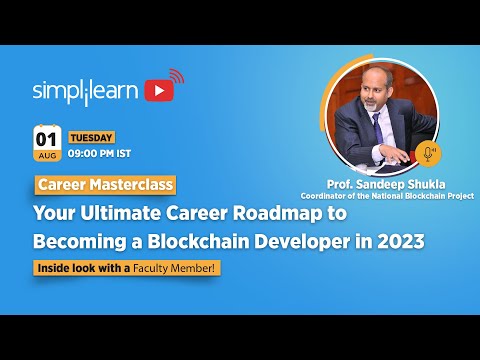 🔥Your Ultimate Career Roadmap to Becoming a Blockchain Developer in 2023 | Blockchain | Simplilearn