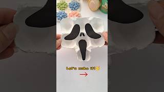​Egg Carton Halloween DIY! 👻🎃 #shorts