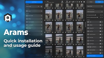 Arams retouching machine: Quick installation and usage guide