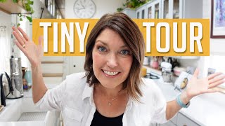 TINY HOUSE TOUR | Welcome to my 34x10' Double Loft Tiny House with My Dream Kitchen