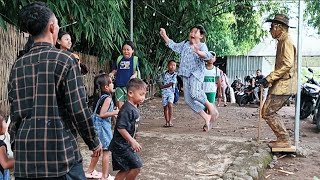 Patung Jahil...!! Human Statue Pranks - Scary Human Statue.