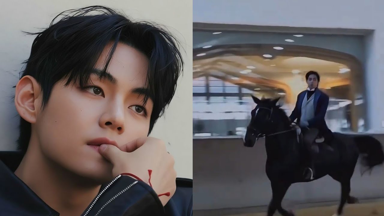 Тэхён уходит из дома от скуки в неожиданном месте: на главную конную арену.