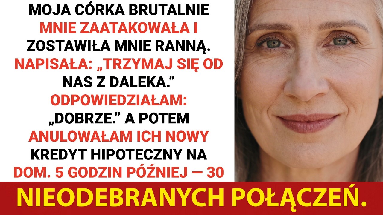Moja córka mnie zaatakowała i powiedziała: „Znikaj” — więc anulowałam jej kredyt hipoteczny....