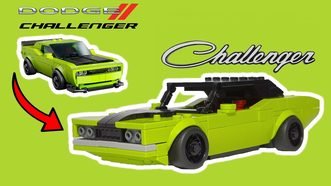 77237 Dodge Challenger 1970 - Lego Speed Champions Alternative MOC