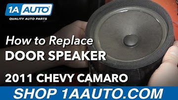 How to Replace Door Speaker 10-15 Chevy Camaro