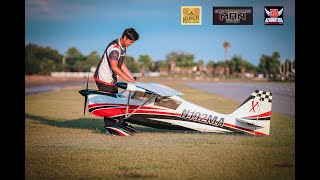 Air Show In 3D Aerobatics Championship 2023 Pilot Rc Decathlon 122 3.1M