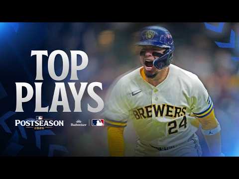 Top 5 MLB Plays RANKED from 10/3/26! (William Contreras' EPIC GO-AHEAD HOMER and MORE!) 공식 하이라이트 썸네일