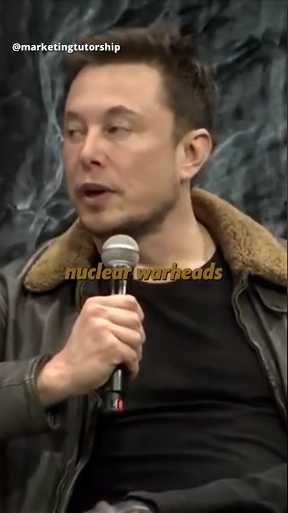 Elon Musk thinks AI is more dangerous than NW 😭😭 If he’s saying this