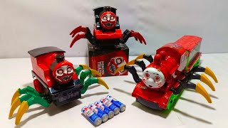 🔴WADIDAW...!! MERAKIT KERETA THOMAS LABA-LABA, BUS TAYO, MCQUEEN, MONSTER TRAIN, CHO CHO CARLES