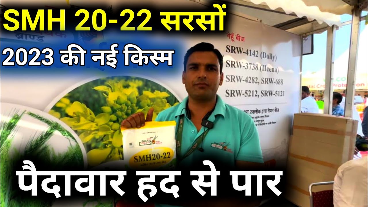 SMH 20-22 Shakti vardhak New Hybrid Sarso beej | New Mustard variety| SMH 20-22 mustard full details