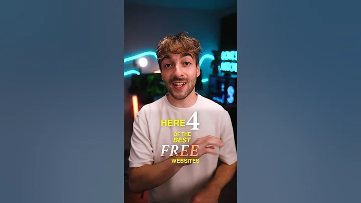 4 FREE websites for creators 😌 #videoediting #videoeditor #contentcreator #videoeditingtips