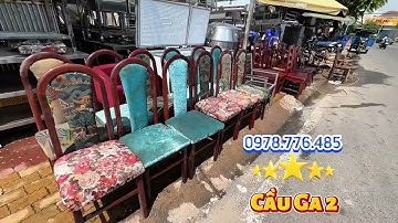 Lô ghế thanh lý - CHỢ ĐỒ CŨ HCM / 0978.776.485