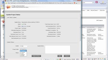 updating project state in Daptiv