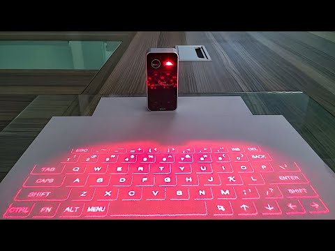 LASER KEYBOARD?! -