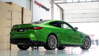 Bmw M4 G82 Individual Java Green With Akrapovic Evolution System