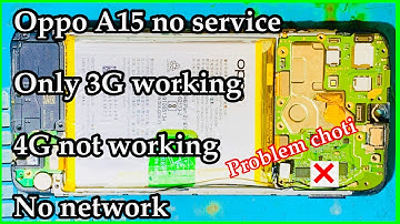 Oppo A15 No Service No Network