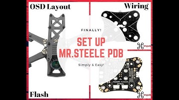 FINALLY! Easily Set Up Mr Steele PDB - How To Flash & Wire - The V2